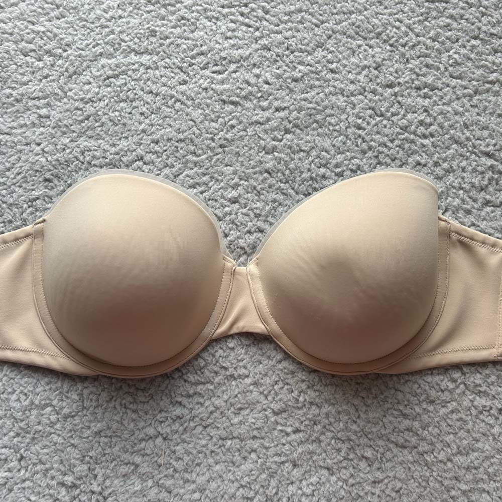 Vanity Fair Bra 36D Strapless 75272 4 way convertible underwire bra